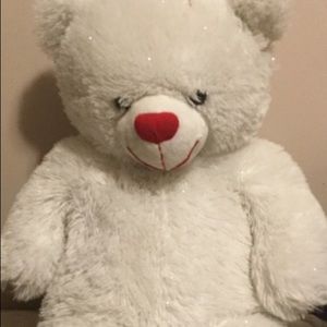 White teddy bear